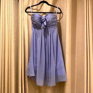 Periwinkle Empire Bridesmaid Dress - Size 2-4
